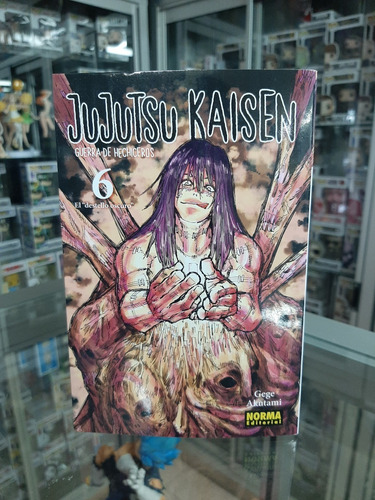 Manga Jujutsu Kaisen Guerra De Hechiceros  -  Tomo 6 Norma 