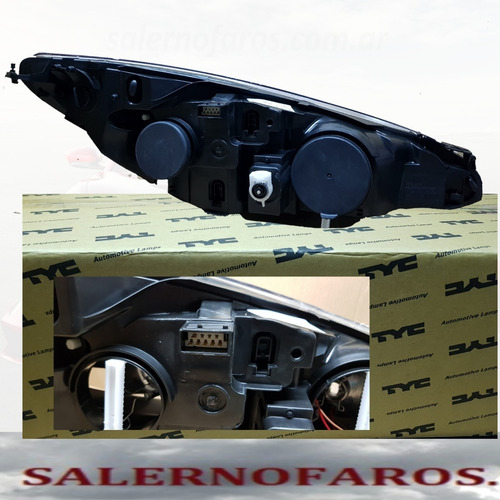 Imagen 3 de 7 de Optica Para Peugeot 308 1.6 2011 2012 2013 2014 2015 Izq