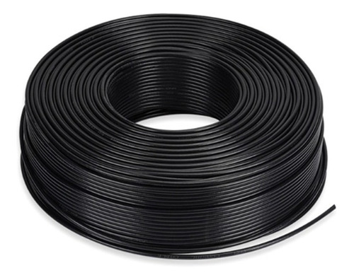 Cable Cordón Eléctrico 100mts 3x1,0mm² (18awg) Negro 500v