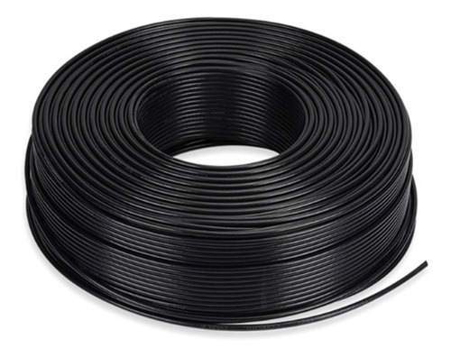 Cable Cordón Eléctrico 100mts 2x1,0mm² (18awg) Negro 500v