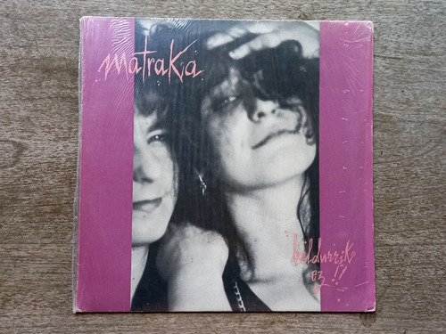 Disco Lp Matraka - Beldurrik Ez (1991) España R40