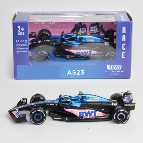 Para 2023 A523 #10 Bwt Alpine Pierre Gasly 1:43 F1 Auto