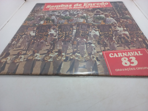Lp - Sambas De Enredo - Carnaval 83