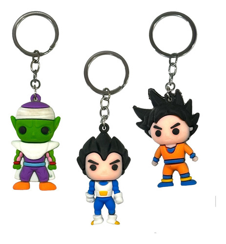 Llavero Figuras De Goma De Dragon Ball Super 7cm Anime 