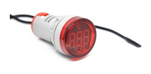 Mini Termometro Ojo Buey 220v 380v Baw -20 A 199°c Led