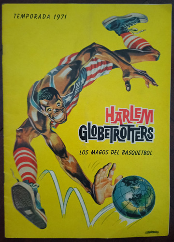 Programa Harlem Globetrotters Temporada 1971