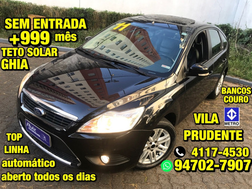 Ford Focus Hatch Guia Automático Teto Solar Sem Entrada+ 999