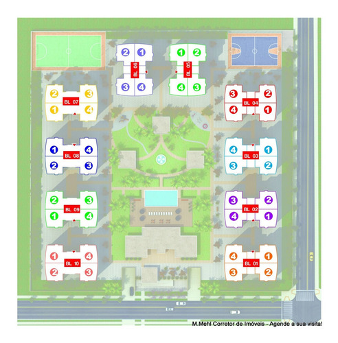 Imagem 6 de 30 de Apartamento Com 3 Dormitórios À Venda Com 72.47m² Por R$ 319.331,00 No Bairro Cidade Industrial - Curitiba / Pr - M2ci-jbhc9
