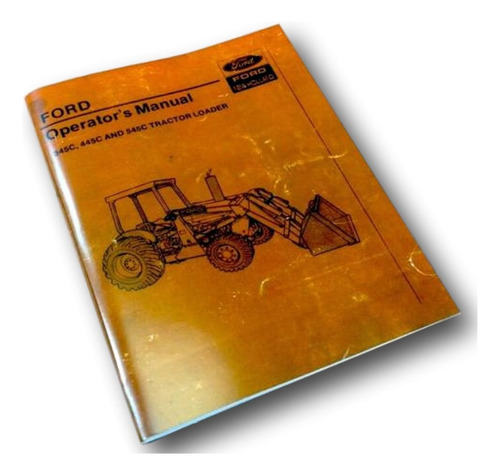 Ford Tractor Cargador Operador Propietario Manual