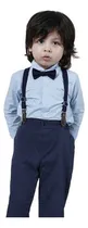 Comprar D Traje De Bebé Niño Camisa Pantalones Con Tirantes [u]