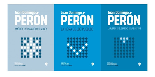 Pack 3 Libros Perón - América Hora Fuerza - Pen