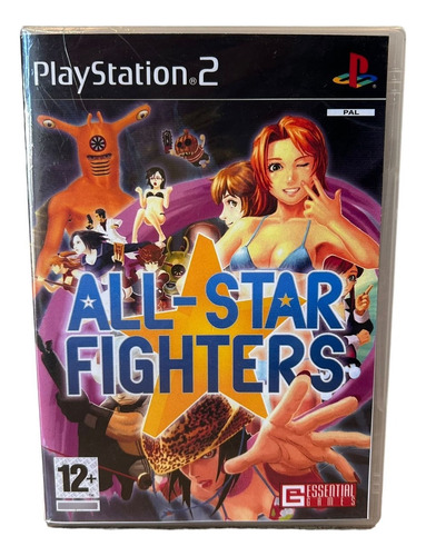 All-stars Fighters Ps2 Capa+pôster+disco Play 2
