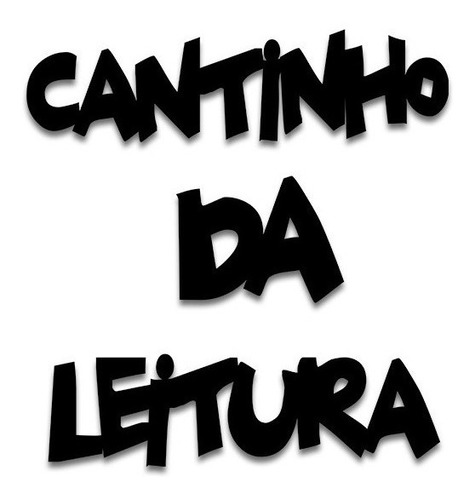 Cantinho Da Leitura Feito Em Mdf 3mm Palavras Separadas