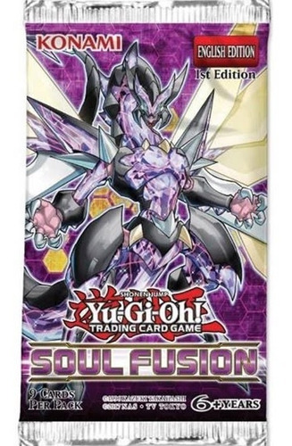 Yugioh 1 Sobre Soul Fusion - Booster