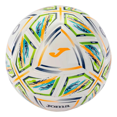 Balón Fútbol Halley Ii Blanco Turquesa Joma