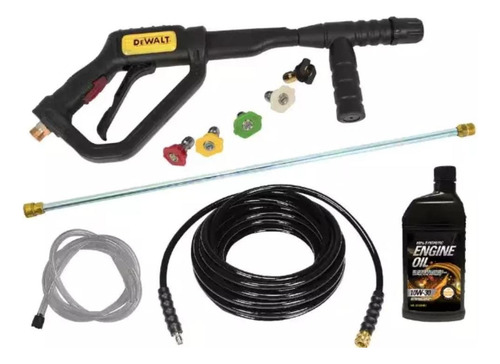 Hidrolavadora Dewalt 4400 Psi Amarillo Con Negro
