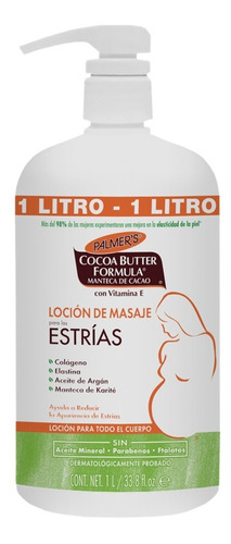 Loción Crema Para Estrias Cocoa 1 Litro Palmer´s