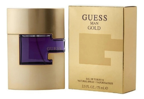 Perfume Original Guess Gold Caballero 75ml Edt