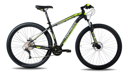 Bicicleta Topmega Mtb Thor Lite R29 24v L Ng/am Sensah