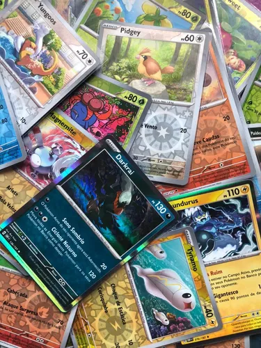 Lote de 9 Cartas de Pokémon Reverse Foil - Slightly Played em inglês