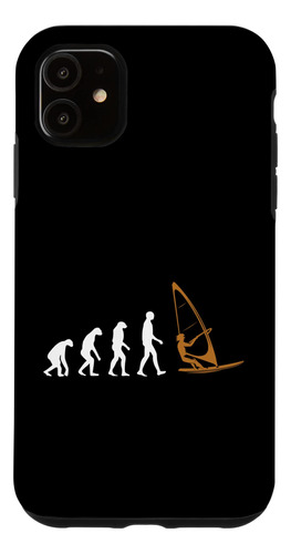 Funda Para iPhone 11 Windsurfer Evolution Water Sports Wave