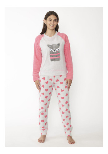 Pijama Polar Teens Mujer Kayser 65.1376m-cor