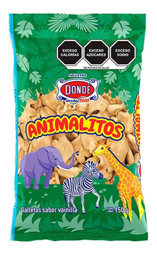 Galletas Animalitos Dondé 150g
