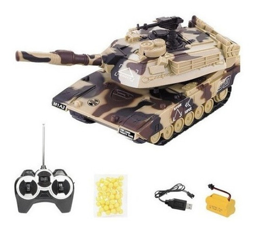 Heavy Scale 1:32 Rc Battle Tank Modelo De Coche De Juguete I