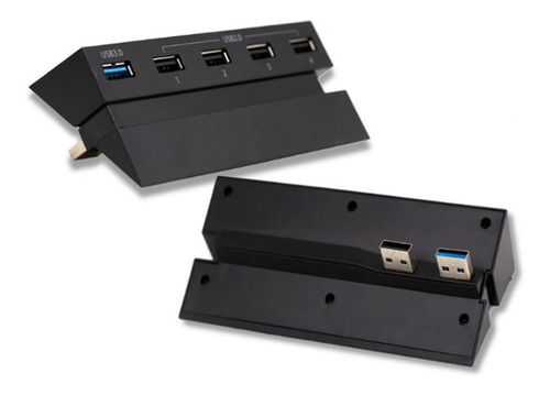 Imagen 2 de 8 de Multiplicador Hub Usb Ps4 Fat Dobe 5 Puertos Tp4-006