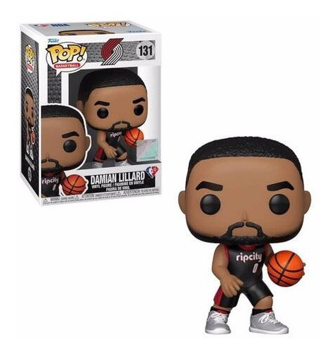 Funko Pop Nba Portland Damian Lillard #131 Nuevo Original