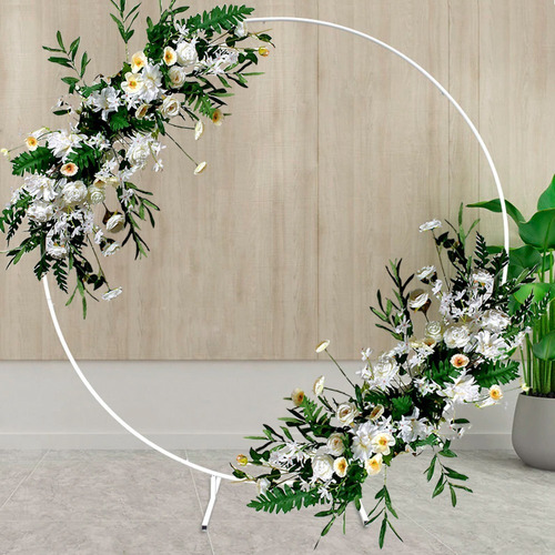 Deco Flora/arco De Flores Artificiales /set 2pz De 1.10x35cm