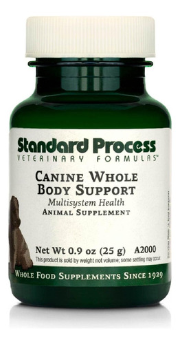 Suplemento Canino Para Todo El Cuerpo Standard Process 25 G