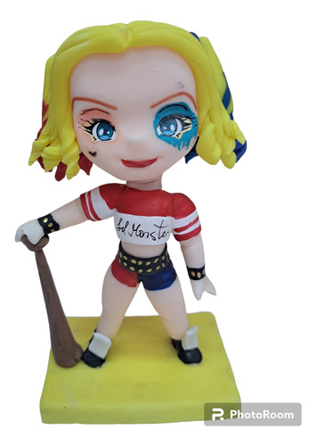 Adorno Porcelana Fría Harley Quinn