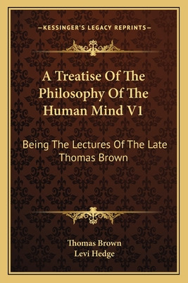 Libro A Treatise Of The Philosophy Of The Human Mind V1: ...