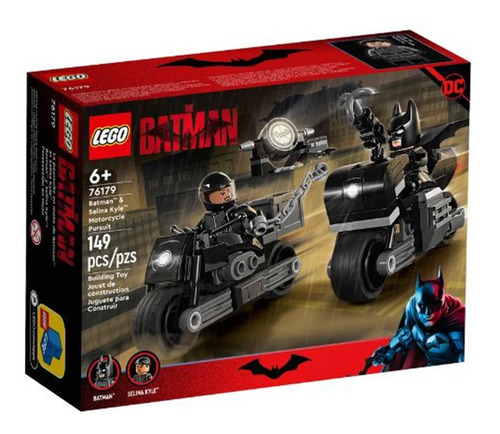 Imagen 1 de 9 de Lego The Batman - Motorcycle Persuit - Cod 76179 - 149 Pcs 