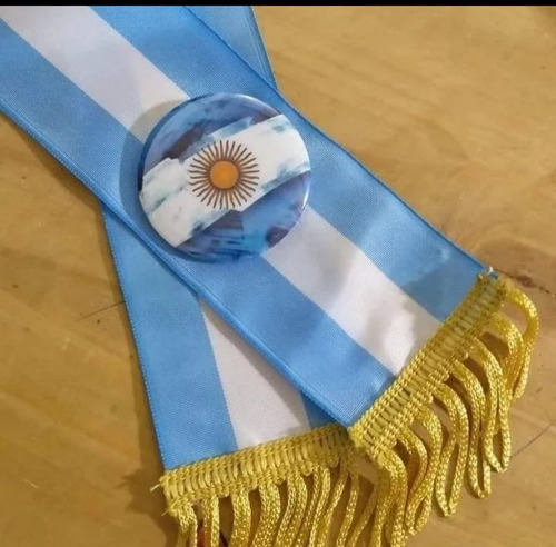 Banda Promesa A La Bandera. Personalizada