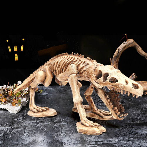 Zh Sroje B Ornament Aquarium Of Dinosaur Skeleton Aquarium