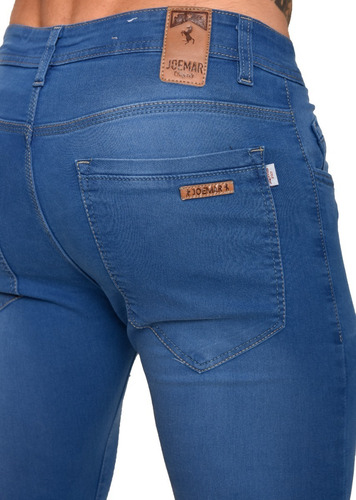 Imagen 4 de 6 de Pantalon Jean Hombre Chupin Elastizado Joemar
