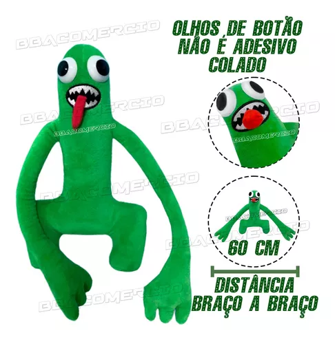 Boneco Baby Green De Pelucia - Rainbow Friends - Roblox