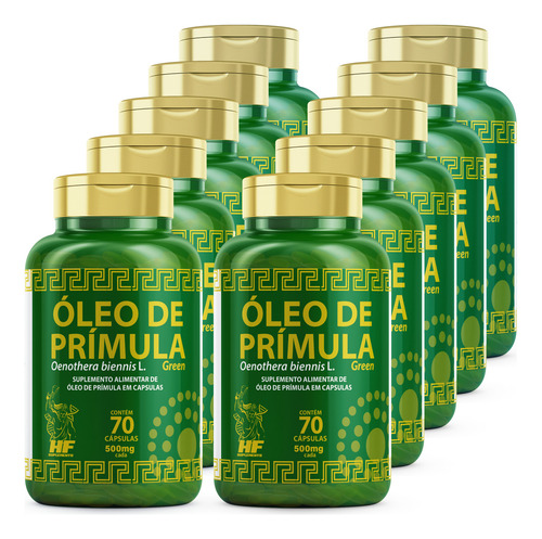10x Oleo De Primula Hf Suplements 70 Caps