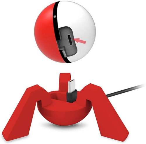 Pokeball Dock Soporte De Carga Para Nintendo Switch Pokebola