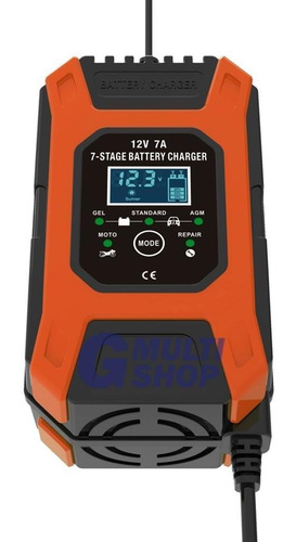 Imagem 6 de 8 de Carregador Reparador De Bateria 12v 7ah Bivolt Automatico