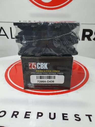 Imagen 1 de 3 de Pastillas De Freno Toyota Macho, Samuray, Autana Delantera