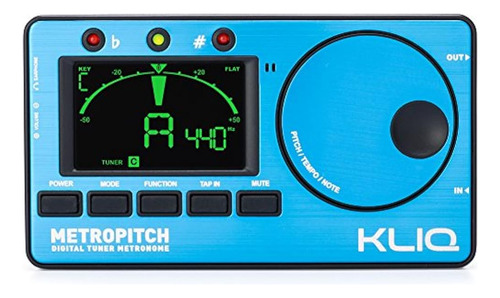 Kliq Metropitch Metronome Tuner Para Todos Los Instrumentos 