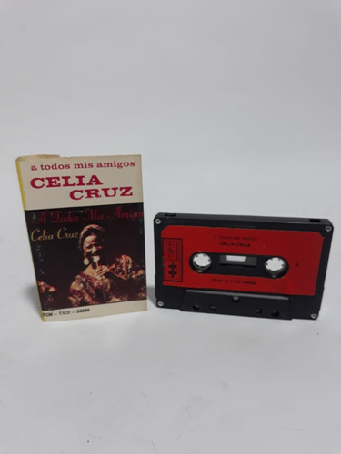 Cassette Celia Cruz / A Todos Mis Amigos 