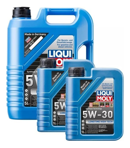 Aceite Para Motor Longtime High Tech 5w30 Liqui Moly 7lts