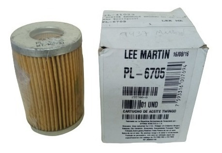 Filtro De Aceite  Lee Martin Pl-6705  Para Renault Twingo