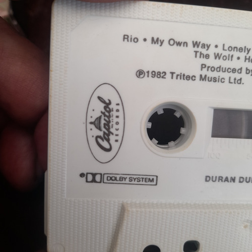 Imagem 7 de 8 de Fita Cassete K7 Duran Duran Rio Original Bizz Malt 90