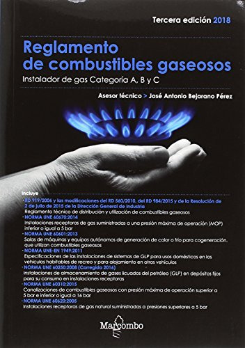 Libro Reglamento De Combustibles Gaseosos De José Antonio Be