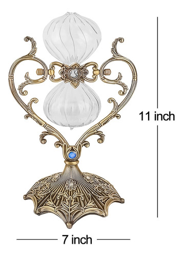 Reloj De Arena Rellenable 11 Pulgadas Estilo Amor Vintage